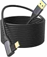 Amazon.co.jp: CableCreation Quest Link適用変換ケーブル,USB